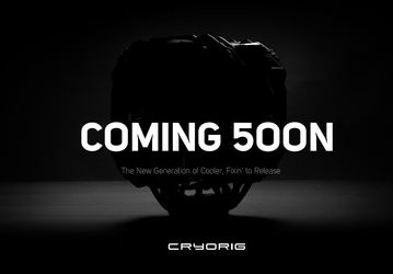 Cryorig обещает скоро представить процессорную систему охлаждения «нового поколения»