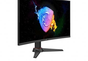 В игровом мониторе MSI Optix MAG271VCR используется вогнутая панель типа VA