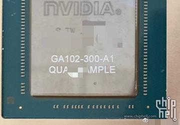 Первый взгляд на графический процессор топовой видеокарты GeForce RTX 3090
