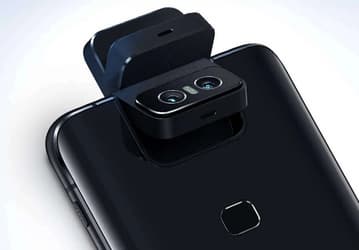 Как работает поворотная камера Asus Zenfone 7. Первое видео