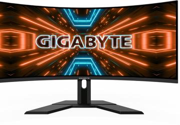 Основой монитора Gigabyte G34WQC служит 34-дюймовая панель разрешением 3440 x 1440 пикселей