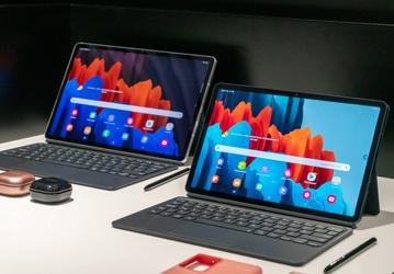 Первые в мире планшеты на Snapdragon 865+ и с экранами 120 Гц. Представлены Galaxy Tab S7 и Galaxy Tab S7+