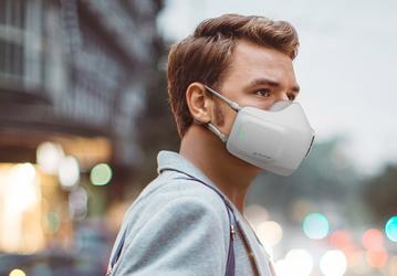 LG представила электронную маску PuriCare Wearable Air Purifier