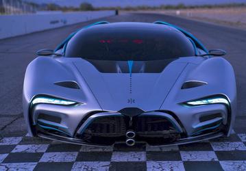 Суперкар на водородных топливных элементах Hyperion XP-1 разгоняется до 100 км/ч за 2,2 с