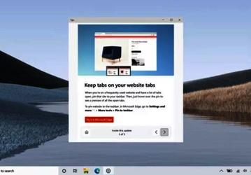 Windows 10 сама расскажет о новшествах очередного обновления