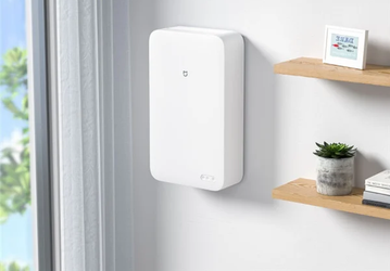 Xiaomi представила настенный очиститель воздуха Mijia Fresh Air Blower C1 
