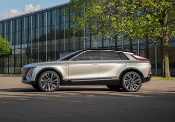Мощный конкурент Tesla Model X. Представлен люксовый электрический внедорожник Cadillac Lyriq 