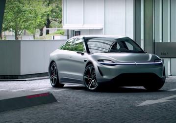 Самый неожиданный конкурент Tesla? Sony начинает тестировать свой электромобиль на дорогах общего пользования