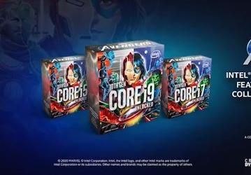 Intel представила процессоры Marvel's Avengers Collector's Edition Packaging