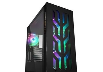 Корпус Sharkoon Elite Shark CA300T укомплектован четырьмя вентиляторами с адресуемой подсветкой