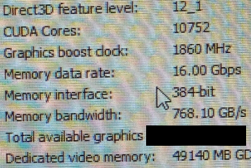 10752 ядра CUDA и 48 ГБ памяти - характеристики следующей видеокарты Nvidia Ampere