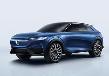 Примерно так будет выглядеть электрический кроссовер Honda нового поколения. Компания представила концепт SUV e:concept