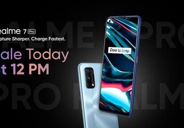 Улучшенная версия хита продаж Realme 7. Смартфон Realme 7 Pro поступает в продажу в Индии