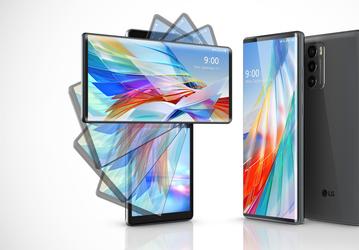 Представлен смартфон-ротатор LG Wing с двумя экранами и выдвижной камерой