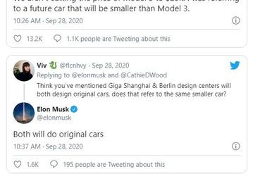 Tesla подтвердила выпуск двух совершенно новых электромобилей
