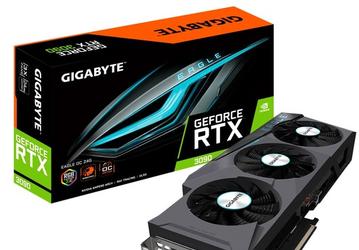 Три вентилятора — это стандарт. Gigabyte подготовила два варианта GeForce RTX 3090 и два RTX 3080