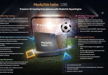 Представлена однокристальная платформа Helio G95 – «самый мощный игровой чип» MediaTek