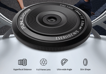 Объектив Funleader Cap Lens 18mm f/8.0 для полнокадровых беззеркальных камер стал доступен для заказа