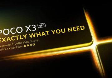 Новый Poco с NFC и Snapdragon 732G выходит 7 сентября