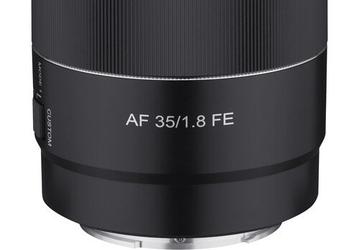 Начат прием предварительных заказов на объектив Samyang AF 35mm f/1.8 FE