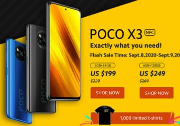 Xiaomi предлагает очень интересную новинку Poco X3 NFC сразу по сниженной цене