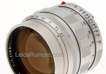 Leica приписывают намерение выпустить объектив Noctilux M 50mm f/1.2 ASPH Heritage стоимостью 8500 евро
