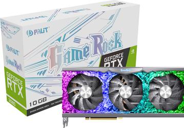 Ассортимент Palit пополнили видеокарты GeForce RTX 30 серий GameRock и GamingPro