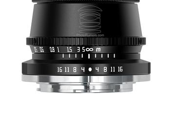 Объектив TTartisan 35mm f/1.4 для беззеркальных камер формата APS-C стоит 80 долларов