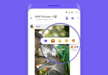 В Viber начали работать «реакции»
