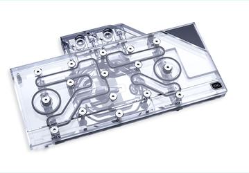 Водоблок Alphacool Eisblock Aurora Plexi GPX-N предназначен для видеокарт GeForce RTX RTX 3080 и RTX 3090 референсного дизайна