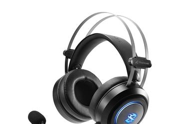 Игровая гарнитура Sharkoon Skiller SGH30, украшенная подсветкой RGB, подключается по USB 
