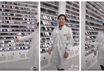 Xiaomi тестирует 1800 смартфонов