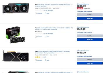 Последствия дефицита: стоимость GeForce RTX 3080 взлетела до $2500, пользователи жалуются на Nvidia, та извиняется