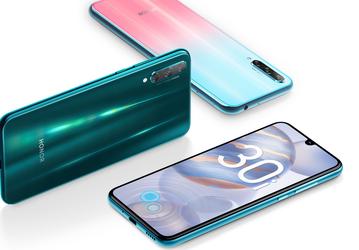 Honor объявляет о старте продаж смартфона Honor 30i