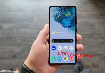 Включённую новинку серии Samsung Galaxy S20 впервые показали в руках пользователя