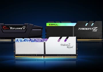 Компания G.Skill представила комплекты модулей памяти DDR4-4000 и DDR4-4400 с задержкой CL16 