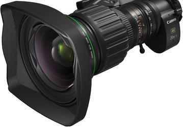Canon расширяет линейку вещательных объективов UHDxs зумом CJ20ex5B, подходящим для видео 4K 