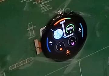 Умные часы Huawei на основе HarmonyOS на живом видео
