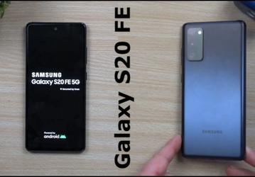 Рабочий Samsung Galaxy S20 FE впервые на видео в действии