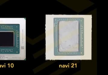 Так выглядит графический процессор AMD Radeon RX 6900 XT (Navi 21)