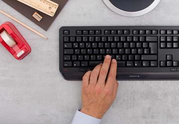 В комплект Cherry Gentix Desktop входят клавиатура и мышь 