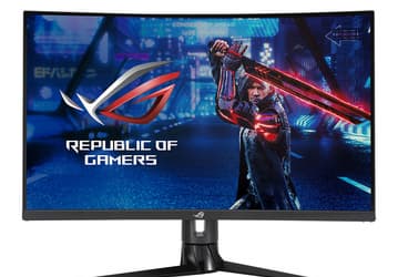 Игровой монитор Asus ROG Strix XG32VC поддерживает частоту обновления 170 Гц