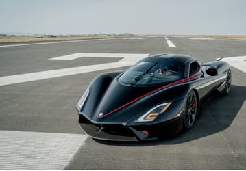 Электромобили на это пока не способны. Автомобиль SSC Tuatara установил мировой рекорд скорости