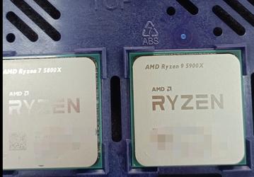 Опубликовано первое «живое» фото процессоров AMD Ryzen 5000 