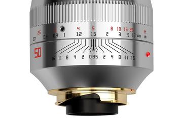Появилось изображение серебристого варианта объектива TTartisan 50mm f/0.95 с креплением Leica M