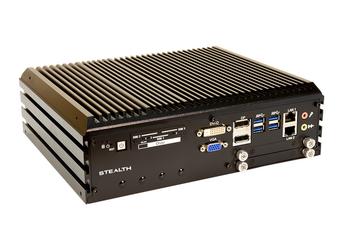 Мини-ПК с пассивным охлаждением Stealth LPC-950 оснащен видеокартой и поддерживает до семи мониторов