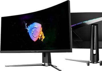 MSI называет MPG Artymis 343CQR первым игровым монитором с ИИ и радиусом кривизны 1000R