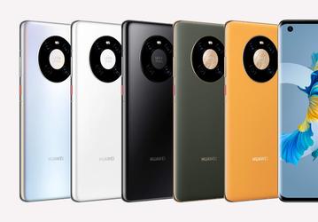 Линейка Huawei Mate 40 на официальных рендерах за час до премьеры