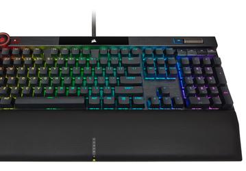 В одном из вариантов игровой клавиатуры Corsair K100 RGB используются оптико-механические переключатели Corsair OPX