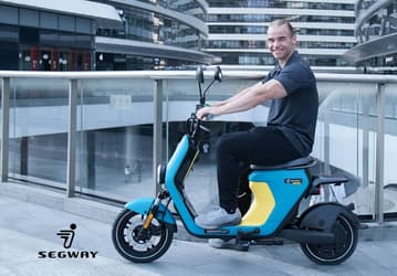 Первый электроскутер Segway идёт на рекорд